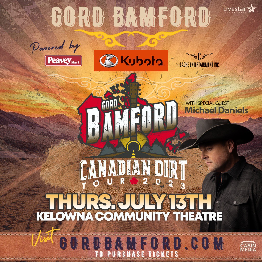 gord bamford tour dates